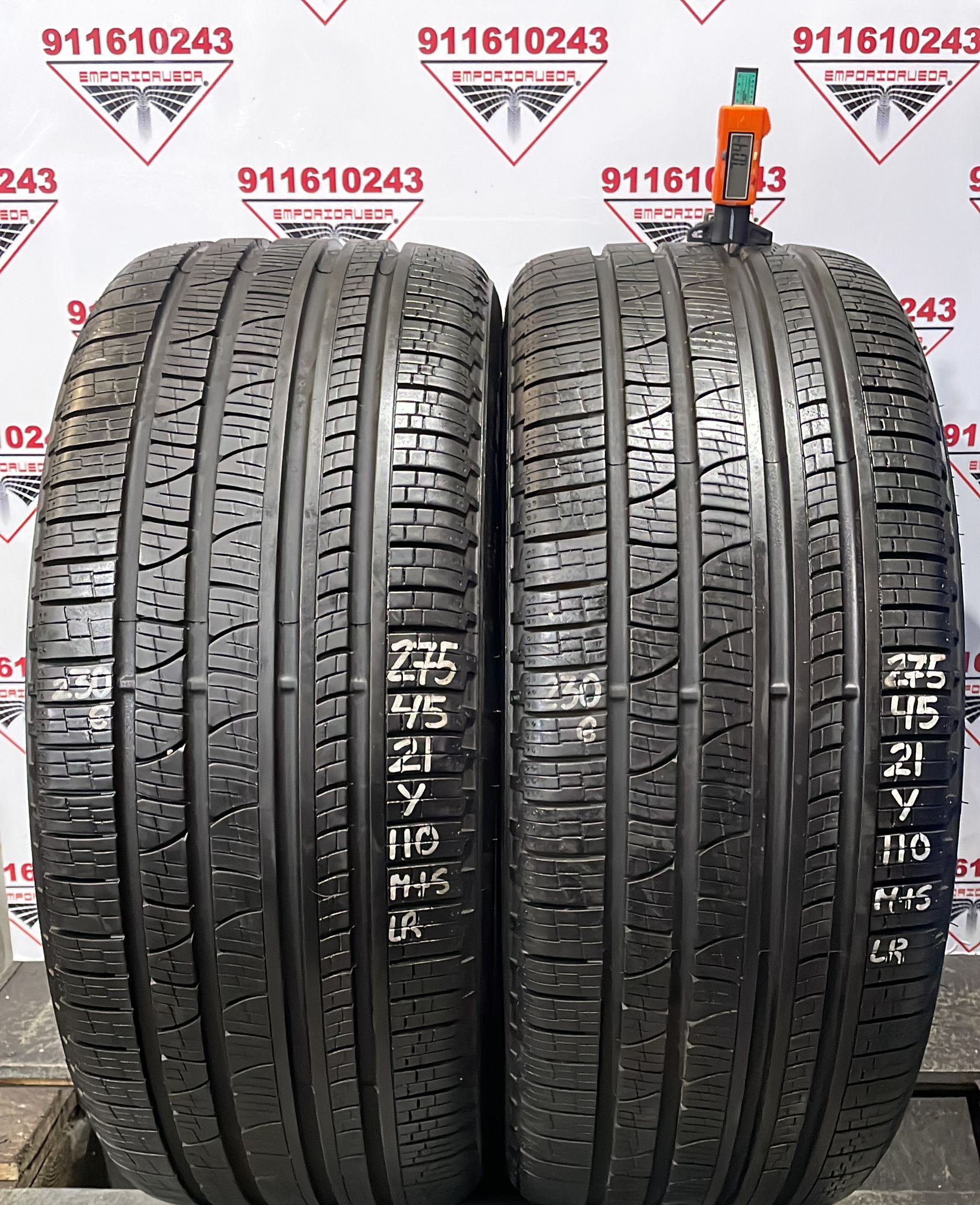 PIRELLI SCORPION VERDE USADO M+S 275/45 R21 110 Y